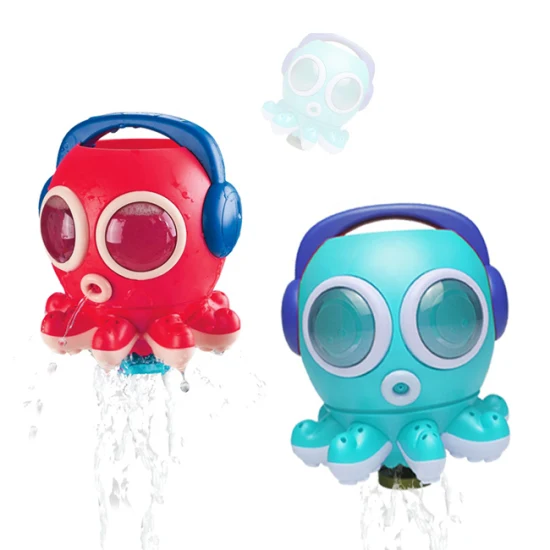 Cartoon Octopus Design Badezimmer Dusche Spielzeug Kinder Spray Whirling Wasser Bade Spielzeug Lustige Bad Baby Spielzeug Kleinkind Badewanne Spielzeug